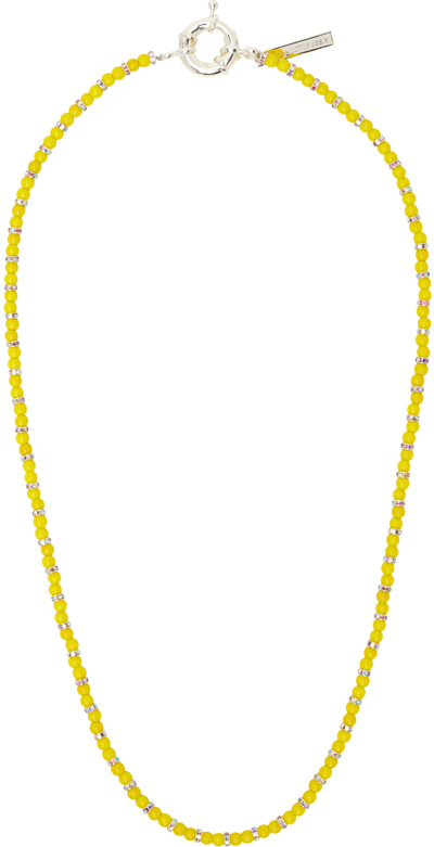 Pearl Octopuss.y Ssense Exclusive Yellow Banana Necklace
