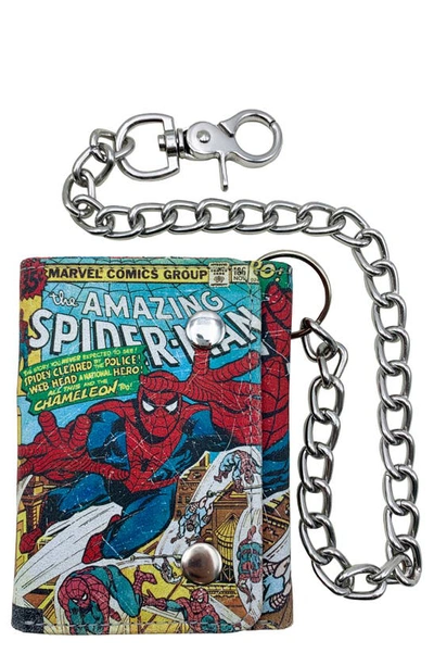 Marvel Amazing Spider-man Chain Wallet In Multi