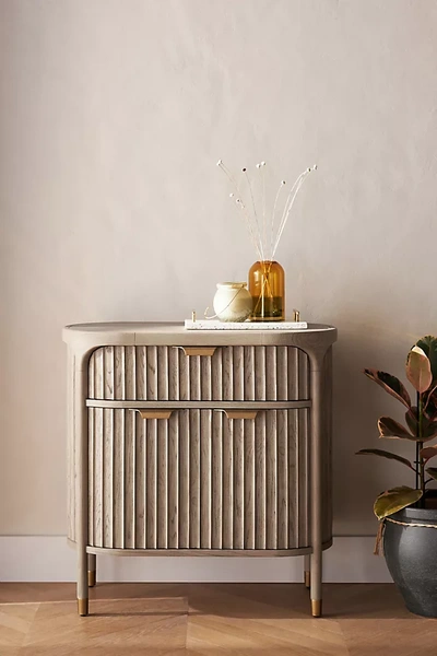 Anthropologie Isla Entryway Cabinet In Beige