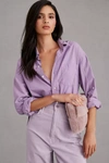 Citizens Of Humanity Kayla Button-up Shirt In Purple