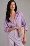 Citizen Of Humanity Kayla Button-up Shirt In Purple