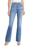 Slvrlake High Waist Wide Leg Jeans In Tucson