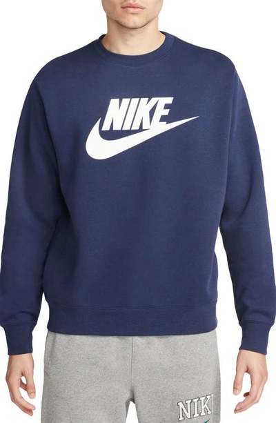 NIKE FLEECE GRAPHIC PULLOVER SWEATSHIRT