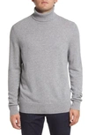 Nordstrom Cashmere Turtleneck Sweater In Grey Heather