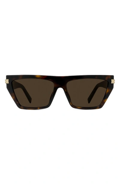 Givenchy 59mm Square Sunglasses In Havana