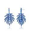 GRAZIELA Palmeira Blue Sapphire Earrings