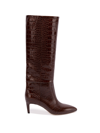 Paris Texas Stiletto Boot 85 In Cioccolato In Marrone