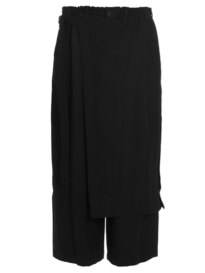 Yohji Yamamoto 'm-wrap' Pants In Black