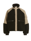 JW ANDERSON NYLON TEDDY TRACK JACKET