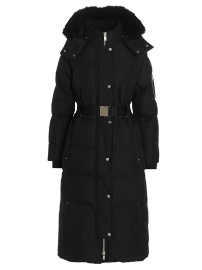 Moose Knuckles Kingston Down Coat In Black