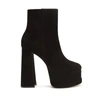 Schutz Selene Casual Nubuck Bootie In Black