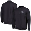 Colosseum Charcoal Ole Miss Rebels Tortugas Logo Quarter-zip Jacket In Charcoal