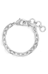 Kendra Scott Korinne Chain Bracelet In Rhodium