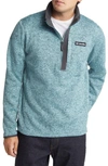 Columbia Sweater Weather™ Half Zip Pullover In Metal