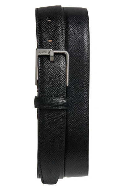 Maison Margiela Leather Belt In Black