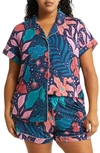 Nordstrom Moonlight Eco Short Pajamas In Navy Maritime Moonlit Floral