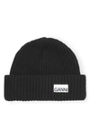Ganni Hats In Black