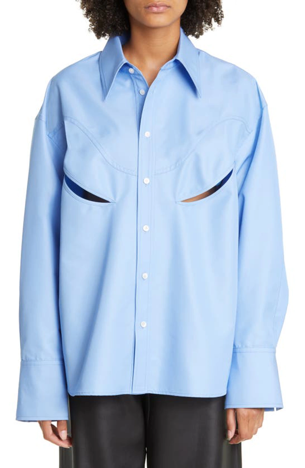 Commission rider shirt ブルー　S 55791190?w=1024