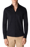 Eton Black Signature Twill Shirt - Contemporary Fit