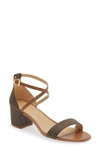 Michael Michael Kors Serena Strappy Sandal In Brown