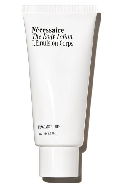 Necessaire The Body Lotion - Firming Moisturizer With 5 Peptides And 2.5% Niacinamide 6.8 oz / 200 ml In Fragrance Free