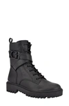 Guess Women's Orana Combat Booties In Black- Synthetic