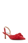 Draper James Tess Pointed Toe Pump In Red