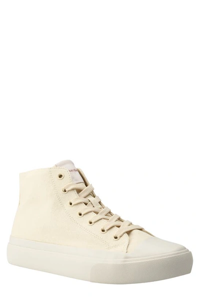 Calvin Klein Men's Bshigh Lace Up High Top Sneakers In White