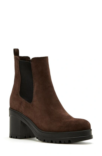 La Canadienne Paxton Waterproof Chelsea Boot In Brunette