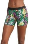 Tomboyx Stretch Modal 4.5-inch Trunks In Venom Garden