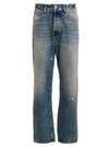 Darkpark John Faded Straight-leg Jeans In Blue