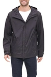 TOMMY HILFIGER TOMMY HILFIGER HOODED RAIN SLICKER JACKET