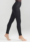 YUMMIE YUMMIE STRETCH AND SHINE FAUX LEATHER SHAPING LEGGING