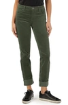 Kut From The Kloth Catherine Corduroy Boyfriend Pants In Artichoke