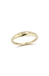 Ember Fine Jewelry 14k Gold & Diamond Sunray Ring, 0.04 Ctw In Gold
