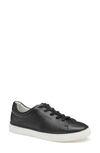 Johnston & Murphy Callie Lace-to-toe Water Resistant Sneaker In Black Glove