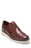 Cole Haan Original Grand Wingtip Derby In Burnt Henna