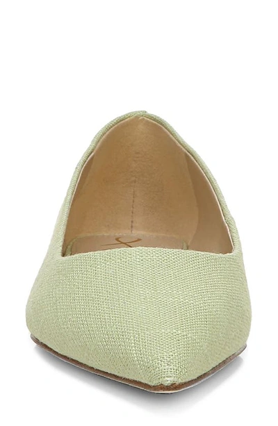 Sam Edelman Wanda Pointed Toe Flat In Pistachio