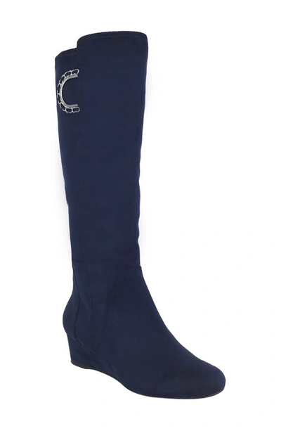 Impo Gurtha Buckle Boot In Midnight Blue W