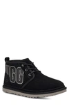 Ugg Neumel Graphic Water-resistant Shoe In Black/grey