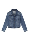 Dl1961 Girl's Manning Denim Jacket In Cloud