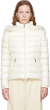 Moncler White Badyf Down Jacket In 034 White