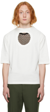 Dion Lee Circular Ribbed T-shirt In White
