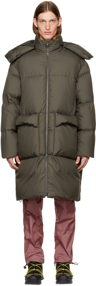 Moncler Genius 2 Moncler 1952 Canvey Quilted Shell Hooded Down Parka In Green