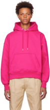 AMI ALEXANDRE MATTIUSSI PINK AMI DE CŒUR HOODIE