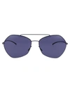 Mykita Mmesse012 Sunglasses In 261 E10 Dark Blue Indigo Solid