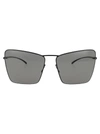 Mykita Sunglasses In 190 E4 Black Grey Solid
