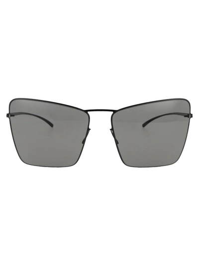 Mykita Mmesse014 Sunglasses In 190 E4 Black Grey Solid