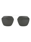 Mykita Mmesse016 Sunglasses In 333 E13 White Dark Grey Solid