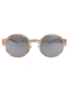 Mykita Sunglasses In 280 Rgd Lg Pinw Brown Flash